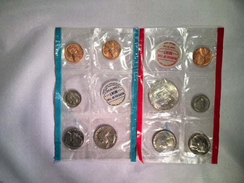 1968 Denver and San Francisco Mint Sets