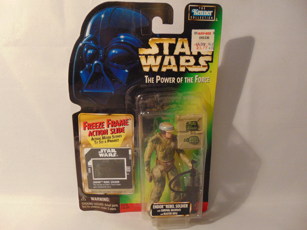 Star Wars - The Power Of The Force (Endor-Rebel-Soldier)