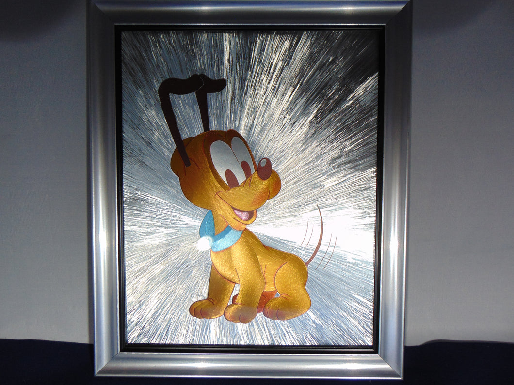 Disney Foil Art - Baby Pluto