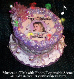 Musicake- Musical with blinking candle lights (Birthday)
